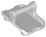 Plate, Modified 2 x 3 Inverted with 4 Studs and Bar Handle on Bottom (Rocker Plate)