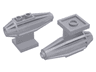 Engine, Strakes, 2 Top Studs, 2 x 2 Bottom Tile