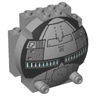 Windscreen 3 x 6 x 5 Bubble with Sith Infiltrator (7663) Pattern