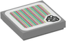 Tile 2 x 2 with Super Mario Scanner Code Reznor (without Fireball) Pattern (Sticker) - Set 71390