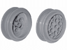 Wheel 43.2mm D. x 18mm - Extended Axle Stem