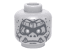 Minifigure, Head Alien Gargoyle with Cracks, Fangs and Speckled Stone Pattern