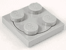 Turntable 2 x 2 Plate with Light Bluish Gray Top (3680 / 3679)