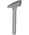 Minifigure, Utensil Axe, Pick End