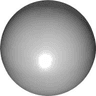 Ball, Hard Plastic 52mm D. (Duplo Ball for Ball Tube)
