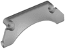 Technic, Panel Car Mudguard Arched #30 9 x 2 x 3 Straight Top