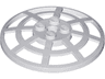 Dish 6 x 6 Inverted (Radar) Webbed - Type 2 (Underside Attachment Positions at 90 degrees)