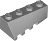 Wedge 4 x 2 Sloped Right