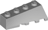 Wedge 4 x 2 Sloped Left