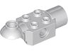 Technic, Brick Modified 2 x 2 with Pin Hole, Rotation Joint Ball Half Horizontal, and Rotation Joint Socket