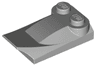Slope, Curved 3 x 2 x 2/3 with 2 Studs, Wing End