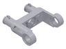 Technic, Pin Connector Toggle Joint Smooth Double with 2 Pins