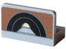 Panel 1 x 2 x 1 with Brick Wall and Tunnel Pattern