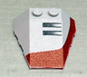 Wedge 4 x 4 Triple with Stud Notches with Set 7260 Left Pattern