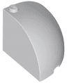 Brick, Round Corner 4 x 4 x 2 2/3 Dome Top
