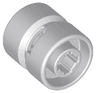 Wheel 11mm D. x 12mm, Hole Notched for Wheels Holder Pin