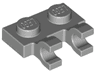 Plate, Modified 1 x 2 with 2 U Clips (Horizontal Grip)