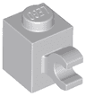 Brick, Modified 1 x 1 with Clip (Horizontal Grip)