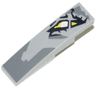Slope, Curved 4 x 1 with Dragon Eye Pattern Model Right Side