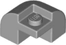 Slope, Curved 2 x 2 x 1 1/3 Corner Round with Recessed Stud