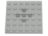 Plate, Modified 6 x 6 with 5 Pin Holes