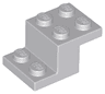 Bracket 3 x 2 x 1 1/3 with Bottom Stud Holder