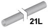 Hose, Rigid 3mm D. 21L / 16.8cm