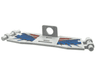 Minifigure Wings Mechanical Extended with Neck Bracket and Bar Handles on Ends with Silver, Dark Red, and Dark Blue Details Pattern