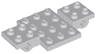 Vehicle, Base 4 x 7 x 2/3 with Axle Holes