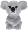 Koala, Mini Doll Style with Reddish Brown Eyes and Black and White Nose and Face Pattern (Friends Teddy, Snuggles)