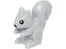 Squirrel with Black Nose and Eyes with White Pupils Pattern
