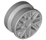 Wheel 11mm D. x 6mm with 8 'Y' Spokes