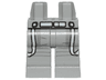 Hips and Legs with Creases and Gray Belts Pattern