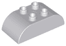 Duplo, Brick 2 x 4 Slope Curved Double