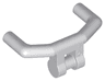 Minifigure, Utensil Handlebars with Angular Handles