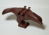 Eagle Body with Beak, Eyes and Dark Brown Tail Feathers Pattern