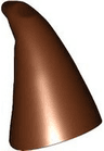 Minifigure, Headgear Hat, Cone Drooping, Wizard
