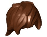 Minifigure, Hair Tousled with Long Bangs