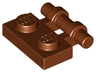 Plate, Modified 1 x 2 with Bar Handle on Side - Free Ends