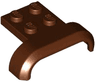 Vehicle, Mudguard 4 x 3 x 1 with Arch Curved