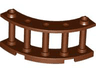 Fence 4 x 4 x 2 Quarter Round Spindled with 2 Studs
