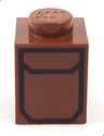 Brick 1 x 1 with Pocket Pattern