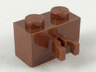 Brick, Modified 1 x 2 with Split U Clip Thick (Vertical Grip)