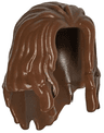 Minifigure, Hair Long, Parted in Front