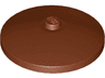 Dish 4 x 4 Inverted (Radar) with Solid Stud
