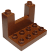 Duplo, Plate 3 x 4 x 2 1/3 Rampart