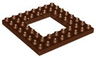 Duplo, Plate 8 x 8 with Trap Door Opening