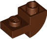 Slope, Curved 2 x 1 Inverted with Recessed Stud