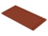 Tile, Modified 6 x 12 with Studs on Edges