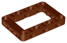 Technic, Liftarm, Modified Frame Thick 5 x 7 Open Center